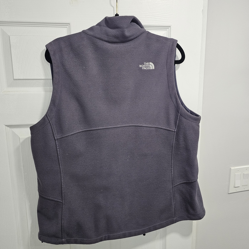 The North Face Purple Fleece Vest - Picture 2 of 6